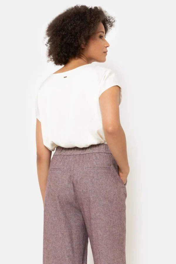 Damestop Zonder Mouwen Met V-Hals-Terre Bleue Store