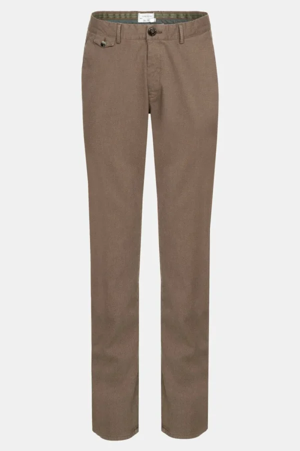 Donker E Heren Chino Met Slim Fit-Terre Bleue Cheap