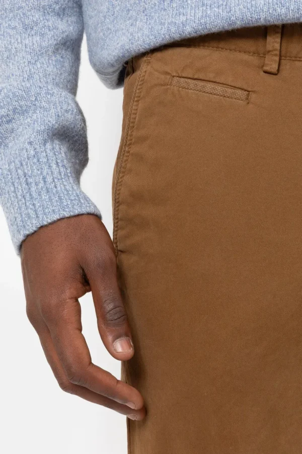 Donker E Mannen Chino Met Slim Fit-Terre Bleue Flash Sale