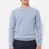 E Heren Sweater Met Ronde Hals-Terre Bleue Best