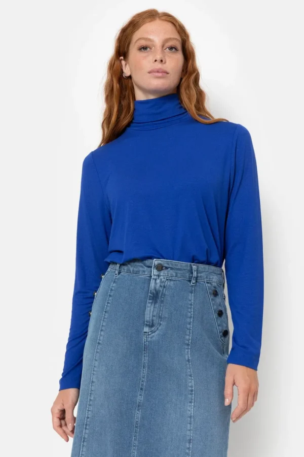 E Sous-Pull Met Rolkraag En Lange Mouwen-Terre Bleue Discount