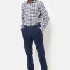 E Velours Herenbroek Met Slim Fit-Terre Bleue Discount